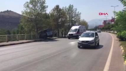 Karabük Bariyer, Sürücü ve Eşinin Hayatını Kurtardı