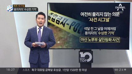 용의자의 ‘수상한 기억’