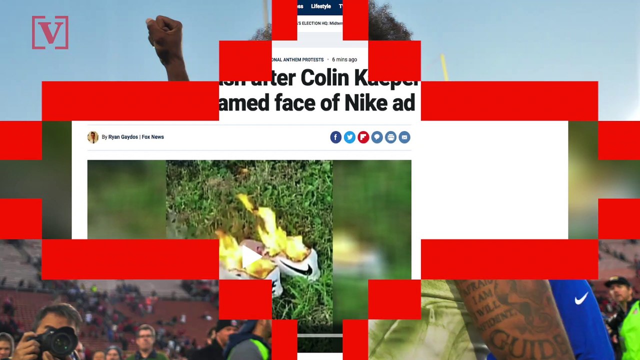 People are Burning Their Nike Gear to Protest Colin Kaepernick's 'Just Do It' Campaign