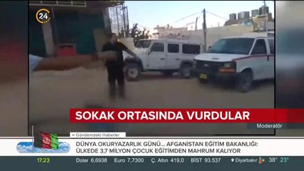 Sokak ortasında vurdular