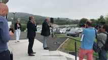 Manifestation devant le siège de Triskalia