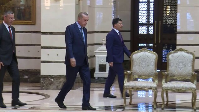 KKTC'nin Ankara Büyükelçisi Köprülü, Cumhurbaşkanı Erdoğan'a güven mektubu sundu - ANKARA