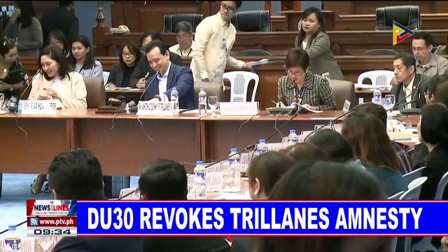 Du30 revokes Trillanes amnesty