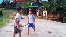 Someone Turned These Two Kids' Fighting Into A Video Game