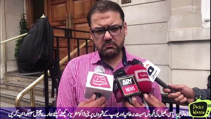 We found the reason why and when Hussain Nawaz says Alhamdulillah