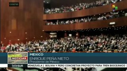 Peña Nieto admite deuda en seguridad en último informe de gestión