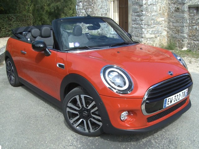 Essai Mini Cabrio Cooper BVA7 (2018)