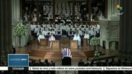EEUU: Trump no fue invitado al funeral del senador McCain