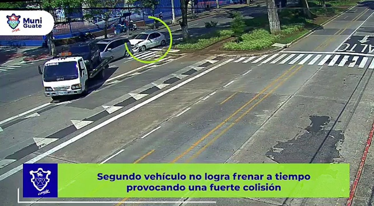 Imprudencias al volante en zona 9 Guatemala
