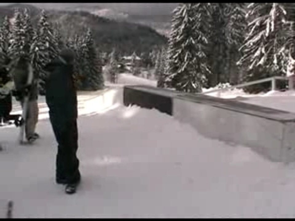 Etienne Favre - Le peuple du Col DVD - Snowboard freestyle