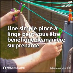 Video herunterladen: Parfois, les choses les plus simples peuvent soulager vos douleurs. Nous allons vous expliquer comment y parvenir avec une pince à linge