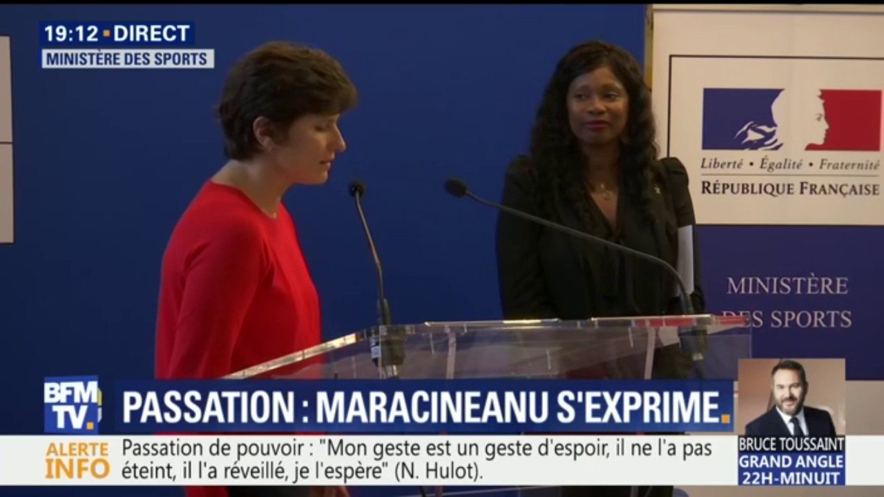 Roxana Maracineanu, nouvelle ministre des Sports, à Laura Flessel : "Tu es et resteras la ministre qui a ramené les Jeux d'été en France"