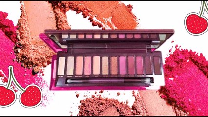 Urban Decay -  Preview New Naked Cherry + Swatches 