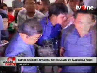 Golkar Adukan Menteri Hukum dan Hak Asasi Manusia ke Polisi