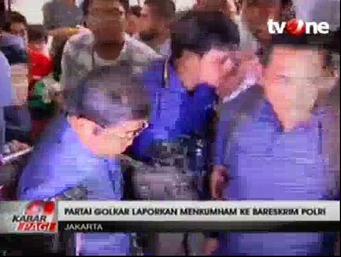 Golkar Adukan Menteri Hukum dan Hak Asasi Manusia ke Polisi