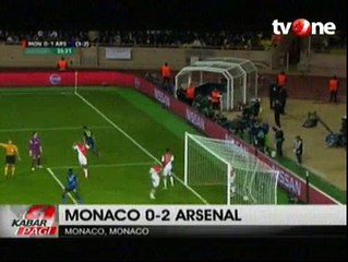 'Kutukan' Arsenal Berlanjut, Monaco Tembus Perempatfinal