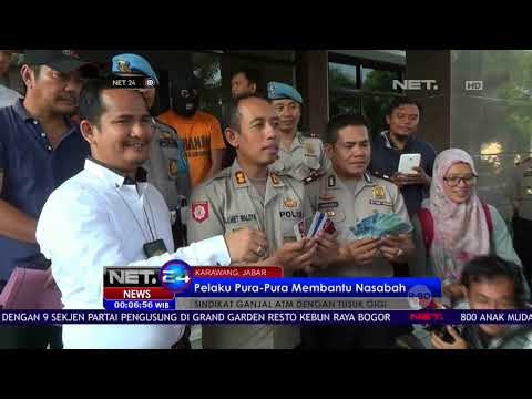 Sindikat Pembobol ATM Memperagakan Aksinya Dihadapan Petugas-NET24