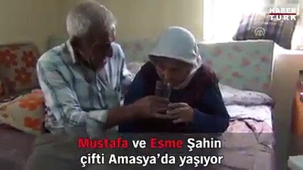 Yaşlı Amcanın Eşine Vefası Herkesi Ağlattı