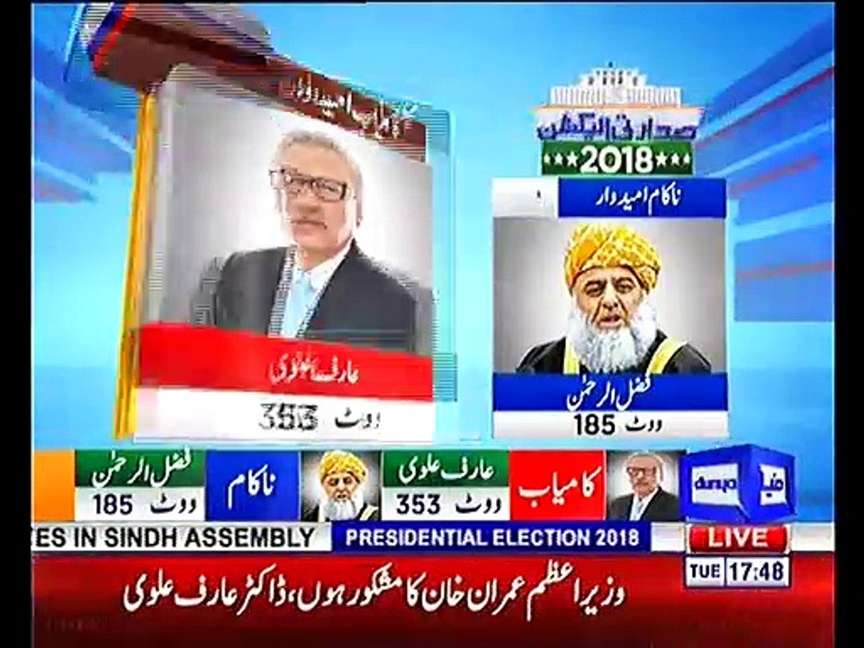Arif Alvi might be President for next ten years - Saad Rasool