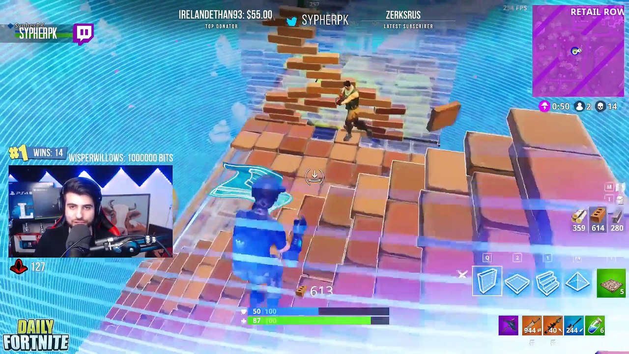 EPIC HUNTING RIFLE PLAYS!!!- Fortnite Epic Moments