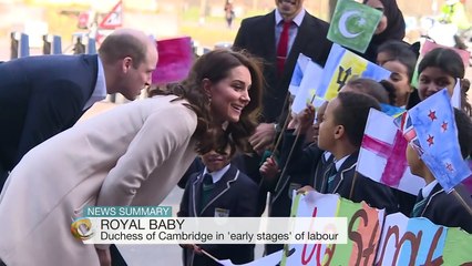 Royal baby- Duchess of Cambridge goes into labour - BBC News