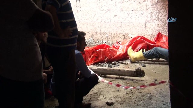 Arkadaşa son bakış... İnşaat işçisi inşaat alanında ölü bulundu