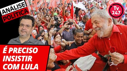 Análise Política com Rui Costa Pimenta - É preciso insistir com Lula (6)