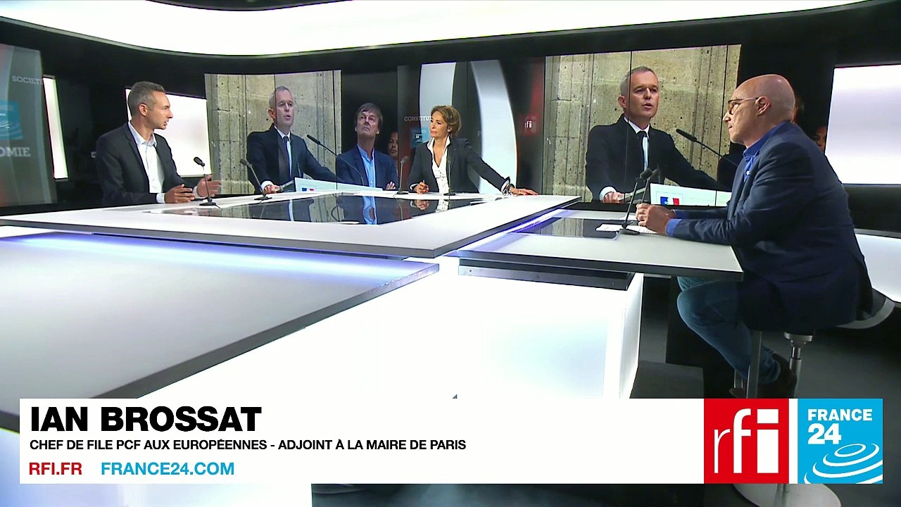 Ian Brossat, chef de file PCF aux européennes, adjoint à la maire de Paris