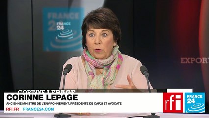 Corinne Lepage, ancienne ministre de l'Environnement, présidente de Cap 21 et avocate