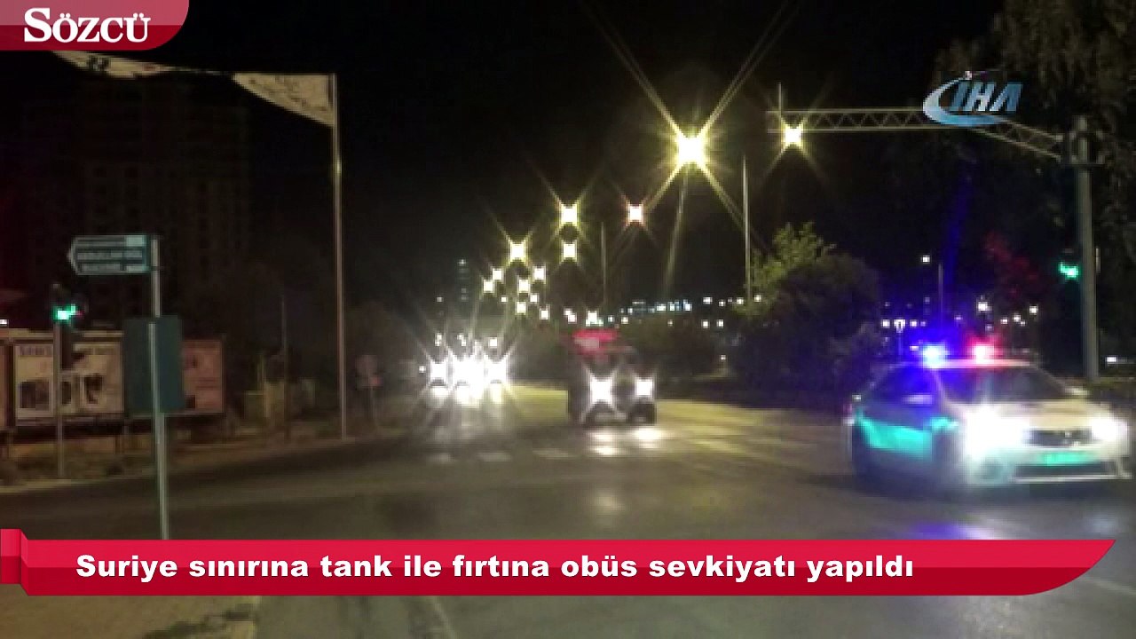 TSK’dan Suriye’ye askeri sevkiyat
