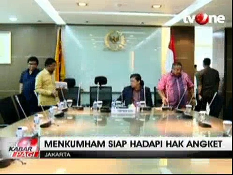 Menkumham Siap Hadapi Hak Angket