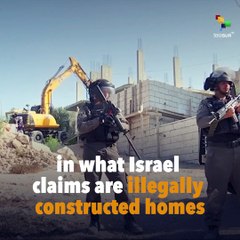 Israeli Security Forces Storm Palestinian Village