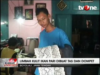 Keunikan Tas dari Kulit Ikan Pari