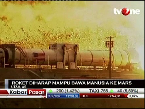 NASA Ciptakan Roket Terkuat untuk Bawa Manusia ke Mars