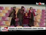 Punggawa AS Roma Hadapi Tantangan Fans di Twitter