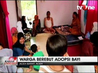 Warga Aceh Besar Berebut Adopsi Bayi yang Dibuang Ortu