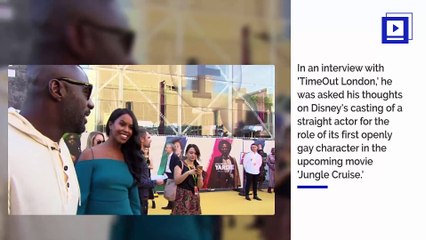 Idris Elba Defends Straight Casting in Disney's First Gay Role