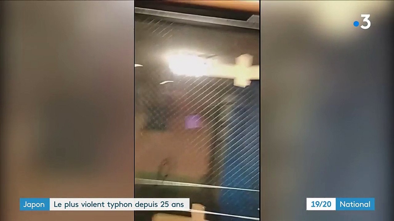 Jebi : un violent typhon balaye le Japon
