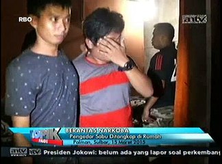 Pengedar Sabu Ditangkap di Rumahnya