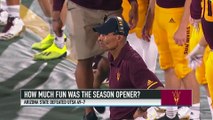 Herm Edwards Discusses His First Win With Arizona State and Star WR N'Keal Harry