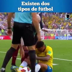 Existe dois tipos de futebol
