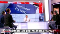 Impots : de quoi Macron a-t-il peur ? - L'Info du Vrai du 04/09 - CANAL+