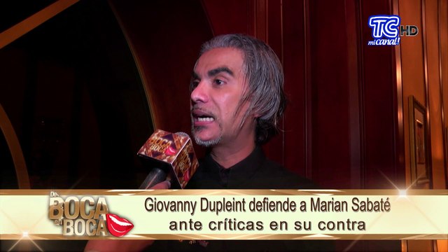 Giovanny Dupleint defiende a Marián Sabaté ante críticas en su contra