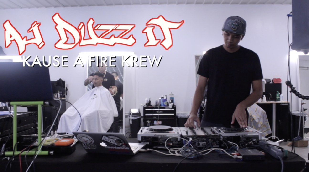AJ DUZZ IT DJ showcase set for Stewart's DJ BATTLE