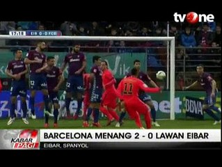 Messi Borong 2 Gol Saat Barca Hadapi Eibar