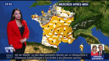 La météo pour ce mercredi 5 septembre 2018