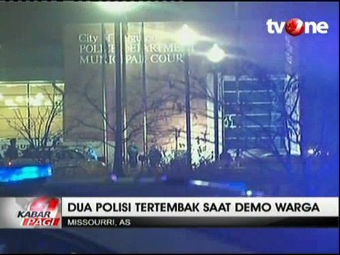 Dua Polisi Tertembak Saat Demo Warga