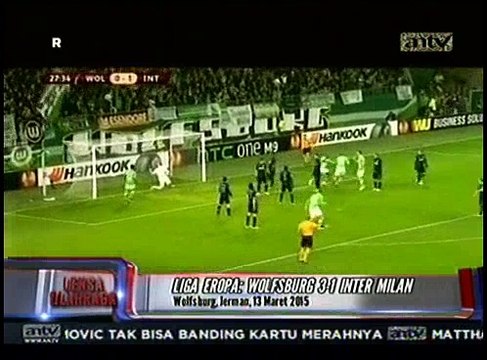 Wolfsburg Tumbangkan Inter Milan 3-1