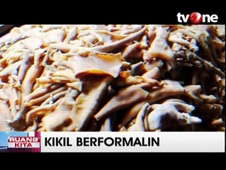 Polisi Gerebek 6 Rumah Produksi Kikil Berformalin