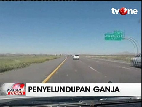 Aksi Polisi Arizona Kejar Pengedar Ganja